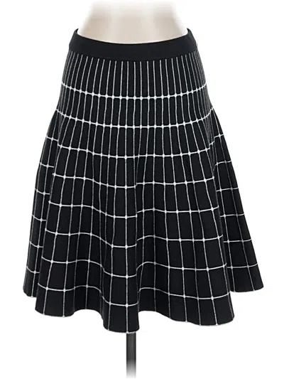 Pre-owned Joan Vass Casual Skirt In Black