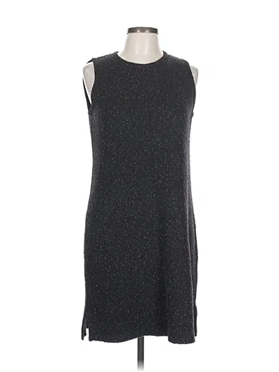 Pre-owned Joan Vass Cocktail Dress In Brown