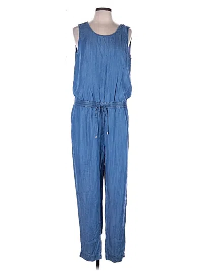 Pre-owned Joan Vass Jumpsuit In Blue