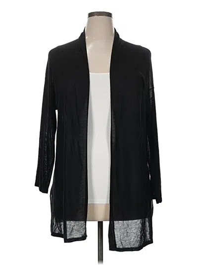 Pre-owned Joan Vass Kimono In Black