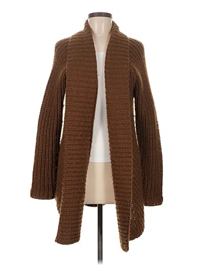 Pre-owned Joan Vass Kimono In Brown