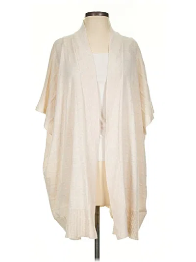 Pre-owned Joan Vass New York Cardigan Sweater In Ivory