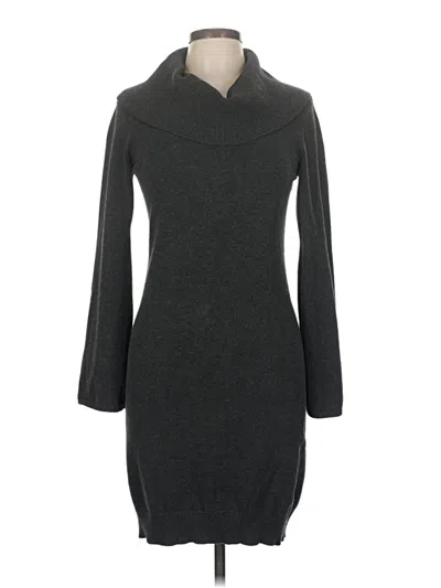 Pre-owned Joan Vass New York Casual Dress In Gray