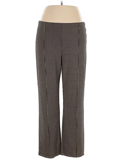 Pre-owned Joan Vass New York Dress Pants In Gray