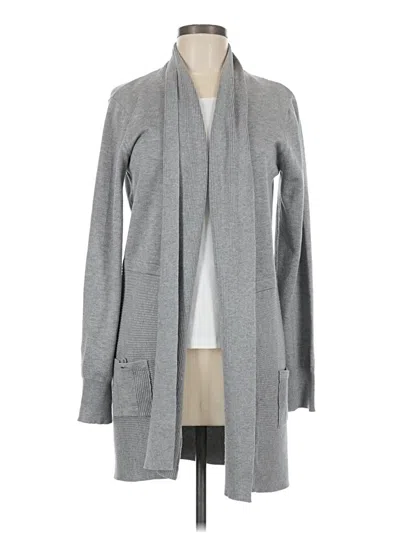 Pre-owned Joan Vass New York Kimono In Gray