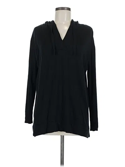 Pre-owned Joan Vass New York Pullover Sweater In Black