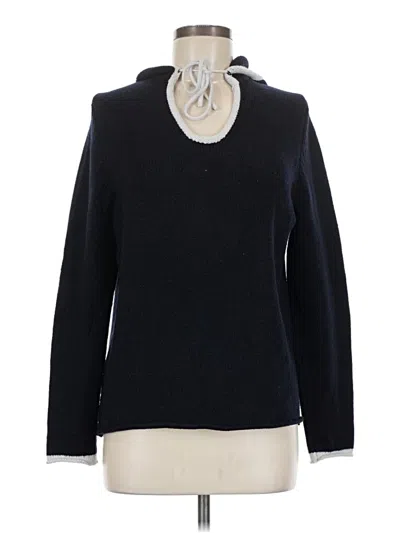 Pre-owned Joan Vass New York Pullover Sweater In Black