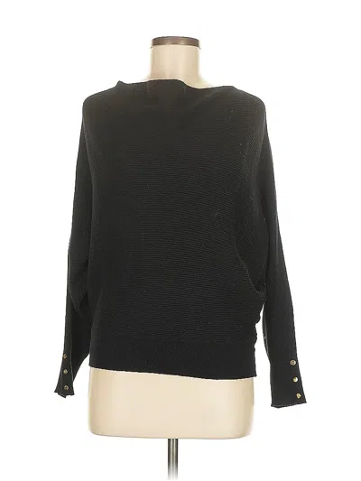 Pre-owned Joan Vass Pullover Sweater In Black