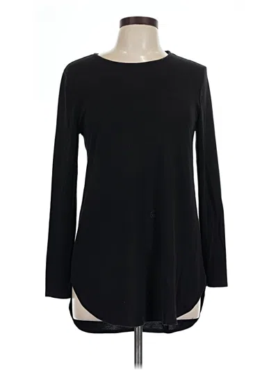 Pre-owned Joan Vass Pullover Sweater In Black