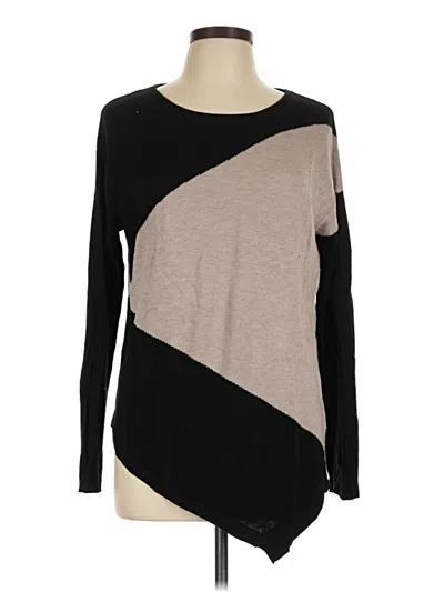 Pre-owned Joan Vass Pullover Sweater In Black