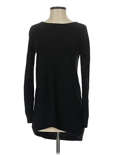 Pre-owned Joan Vass Pullover Sweater In Black