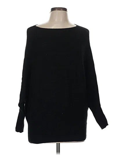 Pre-owned Joan Vass Pullover Sweater In Black