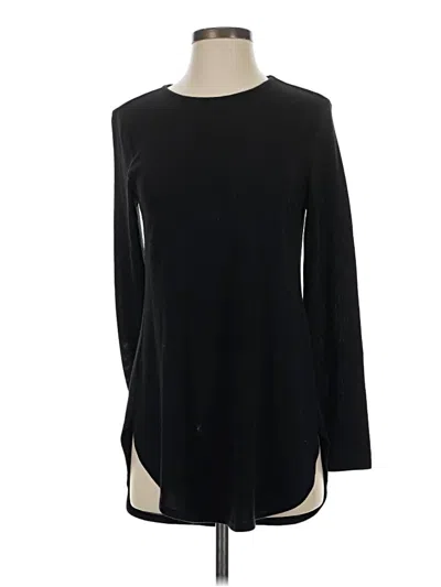 Pre-owned Joan Vass Pullover Sweater In Black
