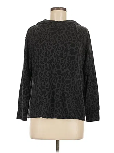 Pre-owned Joan Vass Pullover Sweater In Black