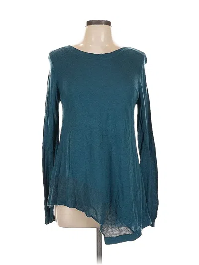 Pre-owned Joan Vass Pullover Sweater In Blue