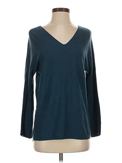Pre-owned Joan Vass Pullover Sweater In Blue
