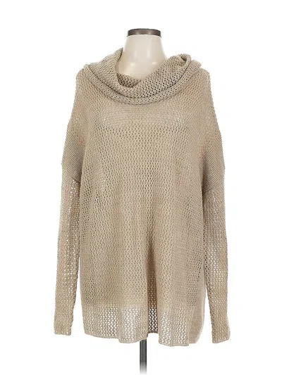 Pre-owned Joan Vass Pullover Sweater In Brown