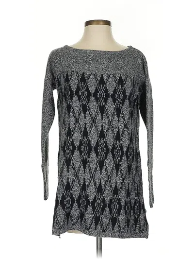 Pre-owned Joan Vass Pullover Sweater In Gray