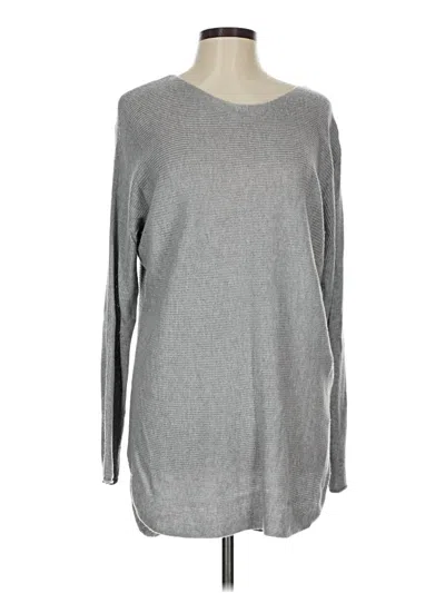 Pre-owned Joan Vass Pullover Sweater In Silver