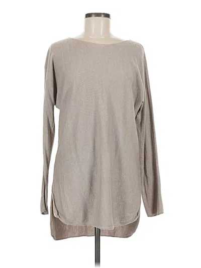 Pre-owned Joan Vass Pullover Sweater In Tan