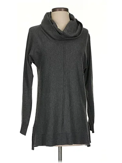 Pre-owned Joan Vass Turtleneck Sweater In Gray