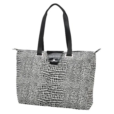 Joann Marie Designs Joann Marrie Designs Hambdl Hampton Bag -black Dot Leopard- Pack Of 2