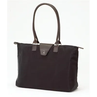 Joann Marie Designs Joann Marrie Designs Nf3bl Long Handle Fold-up Bag - Black- Pack Of 2