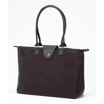 Joann Marie Designs Joann Marrie Designs Nf3bl2 Long Handle Fold-up Bag - Black And Black- Pack Of 2