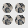 Joanna Buchanan Animal Print Coasters In Neutral