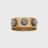 Joanna Buchanan Cabochon Napkin Rings, Set Of Four In Gold