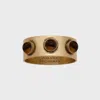 Joanna Buchanan Cabochon Napkin Rings, Set Of Four In Gold