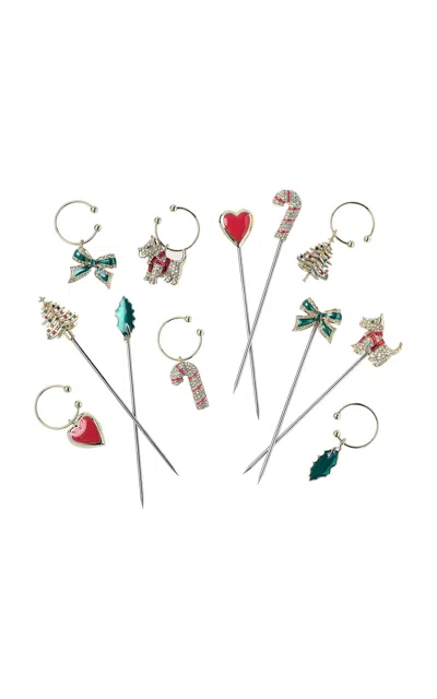 Joanna Buchanan Christmas Cocktail Party Set In Multi