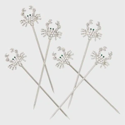Joanna Buchanan Cocktail Picks In Silver