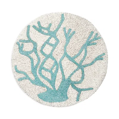 Joanna Buchanan Coral Placemat In Blue