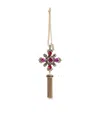 Joanna Buchanan Crystal Tassel Decoration In Multi