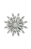 Joanna Buchanan Dazzling Snowflake Napkin Rings; Set Of Four In Silver