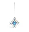 Joanna Buchanan Embellished Snowflake Tree Decoration In Blue