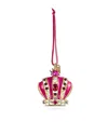 Joanna Buchanan Enamel Crown Tree Ornament In Pink