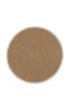 Joanna Buchanan Gold Hand Beaded Placemat In Brown