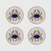Joanna Buchanan Crab 4-piece Coaster Set In Multi