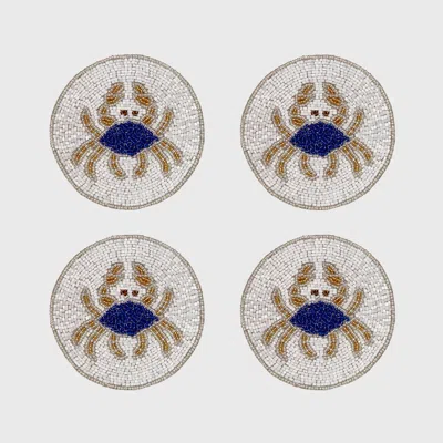 Joanna Buchanan Hand Beaded Coasters