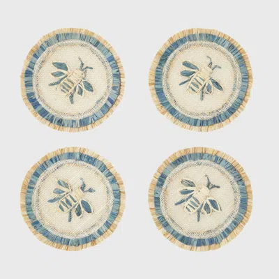 Joanna Buchanan Hand Beaded Coasters