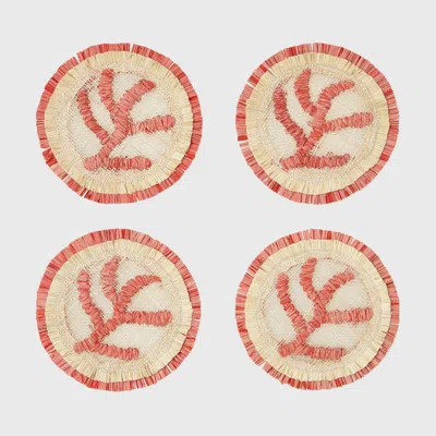 Joanna Buchanan Hand Beaded Coasters