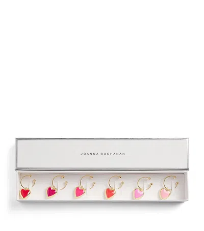Joanna Buchanan Heart Wine Charms In Multi