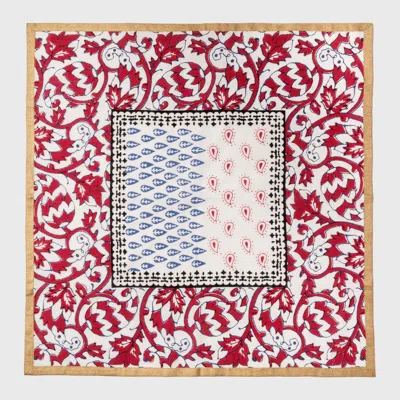 Joanna Buchanan Joyful Block Print Napkin, Set Of Two