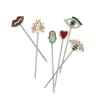 Joanna Buchanan Lucky Charm Cocktail Picks In Multi