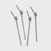 Joanna Buchanan Metal Straws, Set Of Four In Multi