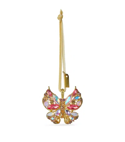 Joanna Buchanan Mini Butterfly Tree Decoration In Pink