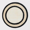 Joanna Buchanan Ruffle Edge Straw Placemat, Set Of Four