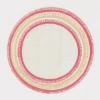 Joanna Buchanan Ruffle Edge Straw Placemat, Set Of Four